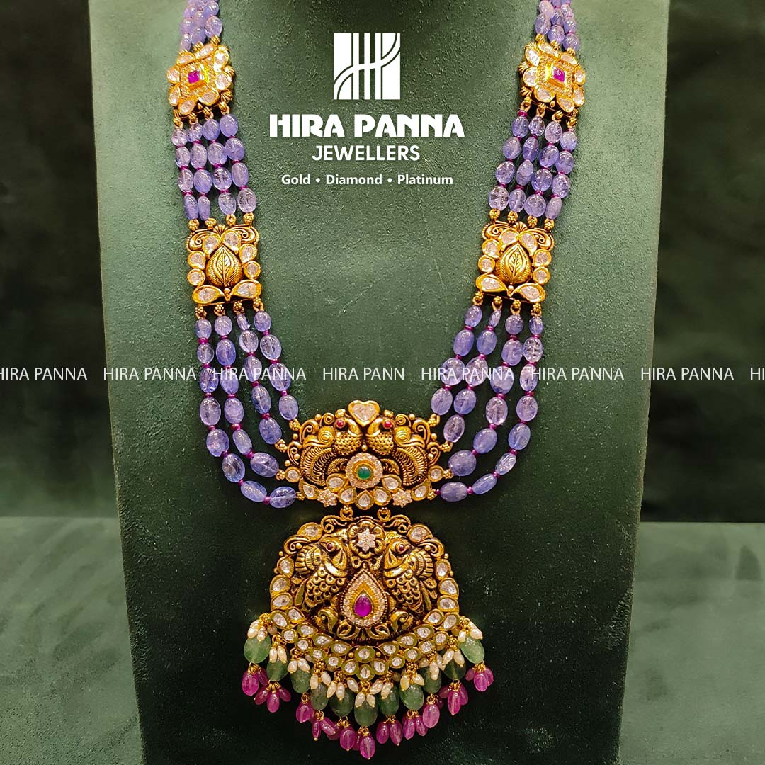 Antique Peacock Beads Haram