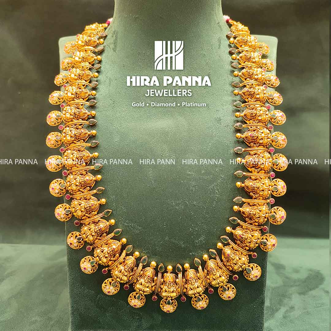 Antique Lakshmi Butta Mala Nakshi Neckwear