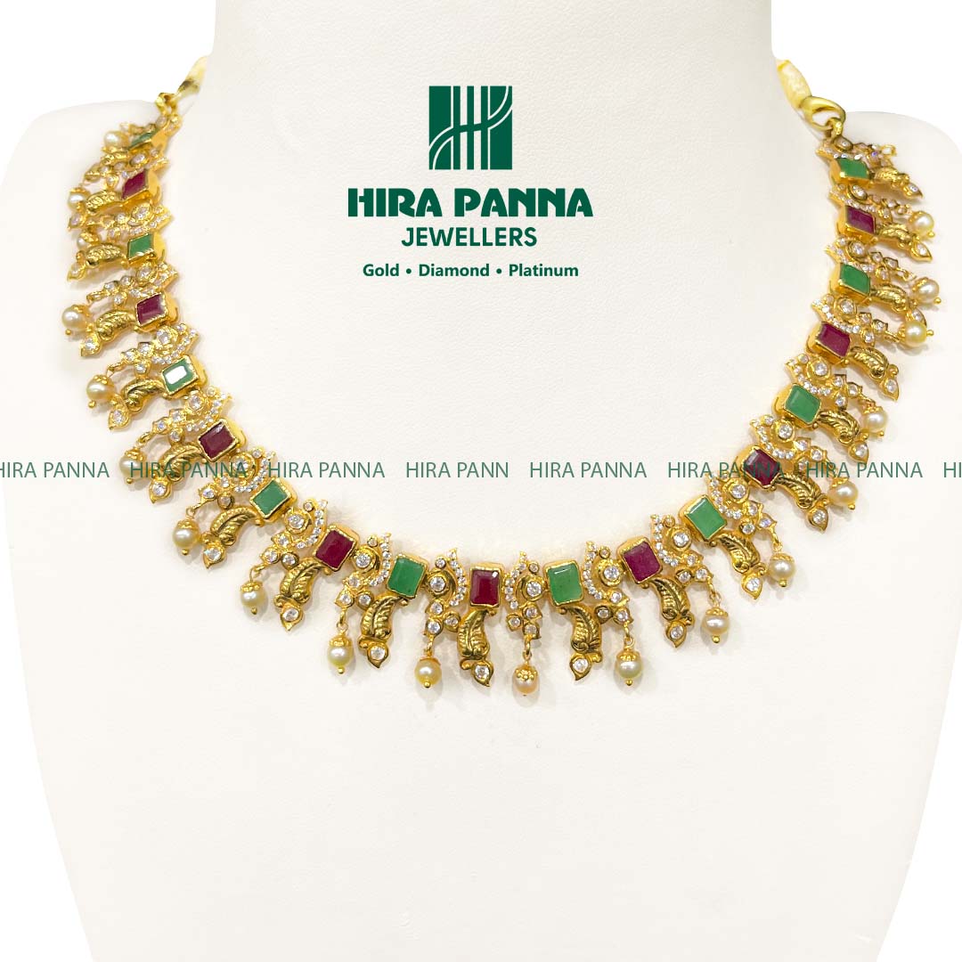 Fancy Ruby & Emerald Neckwear