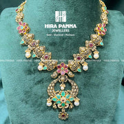 Antique Laxmi Devi Ruby Neckwear