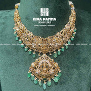 Antique Laxmi Devi & Elephant Neckwear