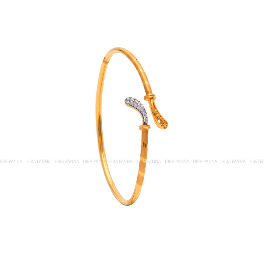 Gold Finish Bangle