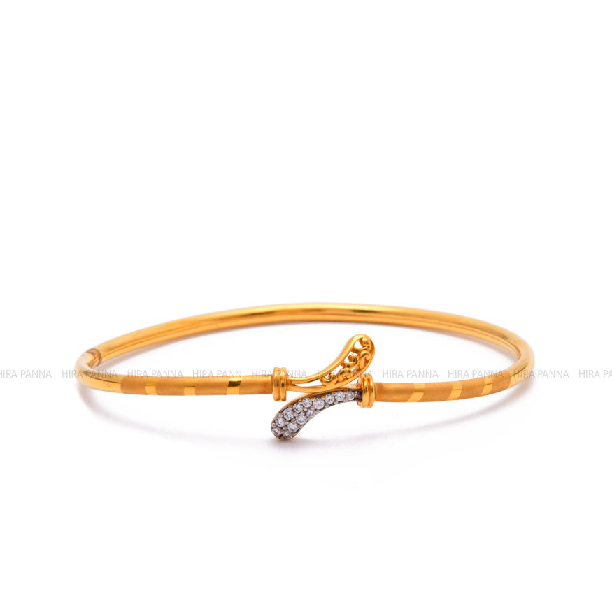 Gold Finish Bangle