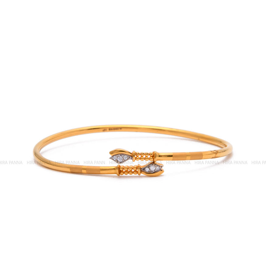 Gold Finish Bangle