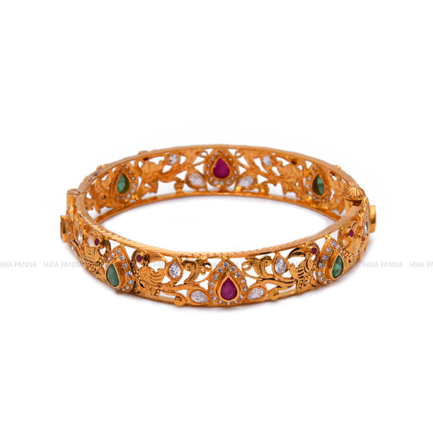 Ruby Emerald Bangle