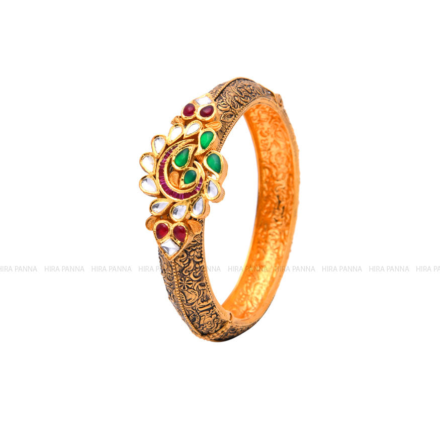 Antique Kundan Bangle