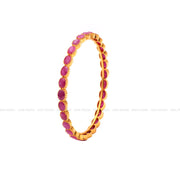 Handmade Ruby Fancy Bangles