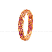 Handmade Ruby Fancy Bangles