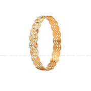 Fancy Rhodium Bangles