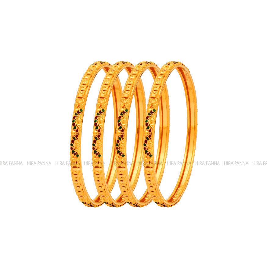 Enamel Coloured Bangles