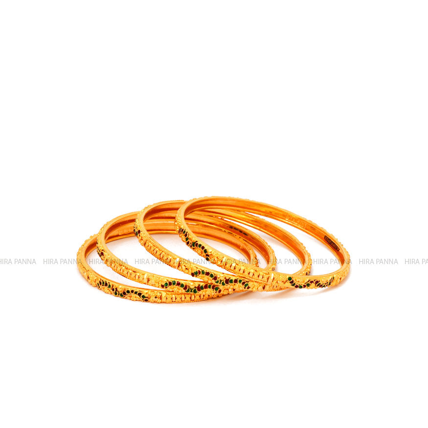 Enamel Coloured Bangles