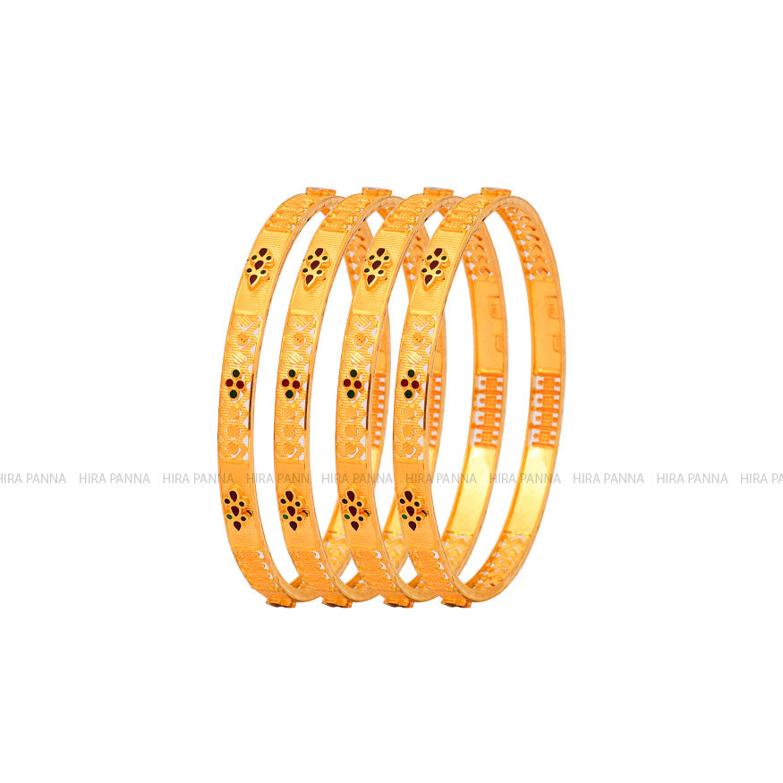 Enamel Coloured Bangles