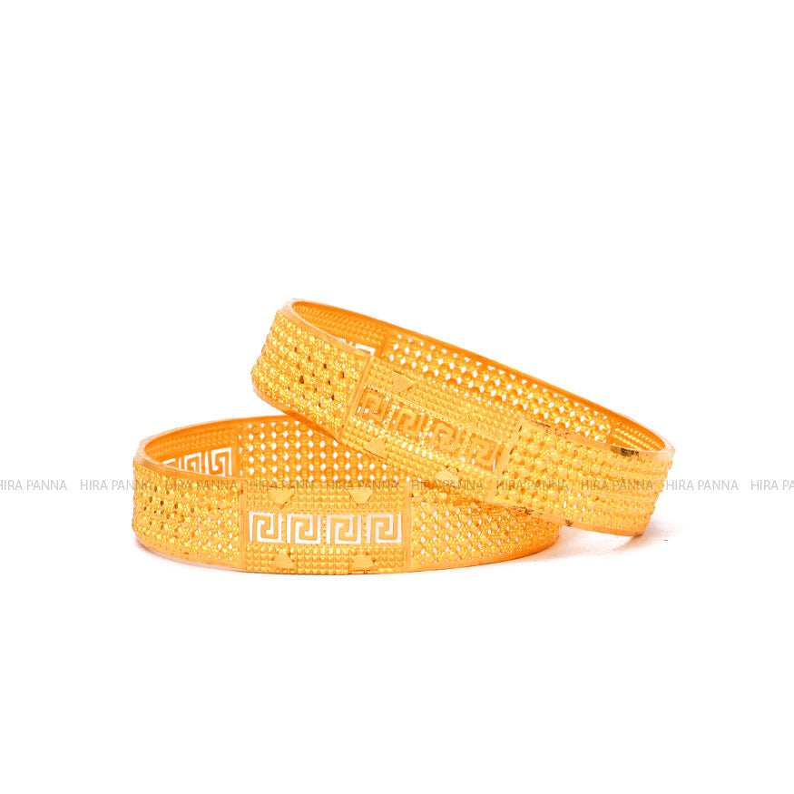 Classic Plain Broad Bangles