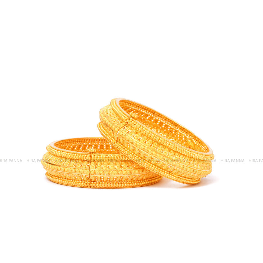 Classic Plain Broad Bangles