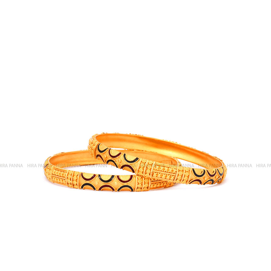 Classic Plain Broad Bangles