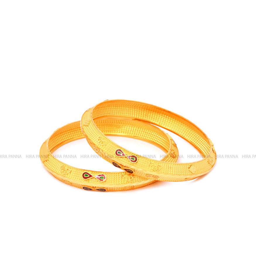 Classic Plain Broad Bangles