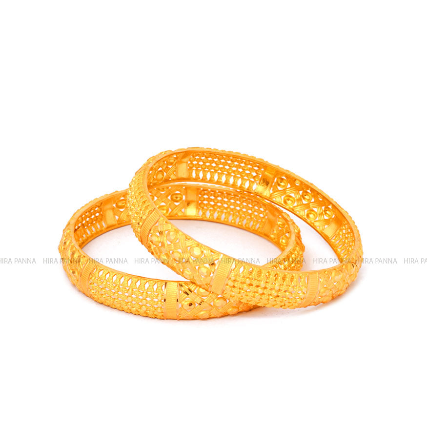 Classic Plain Broad Bangles