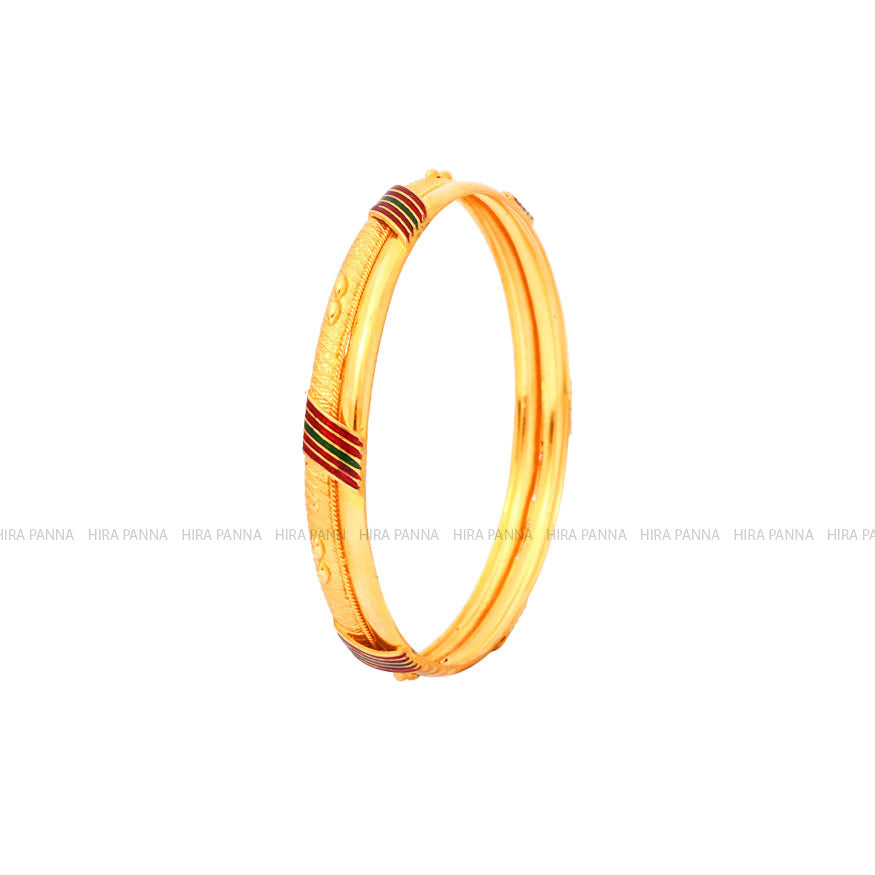 Classic Plain Broad Bangles