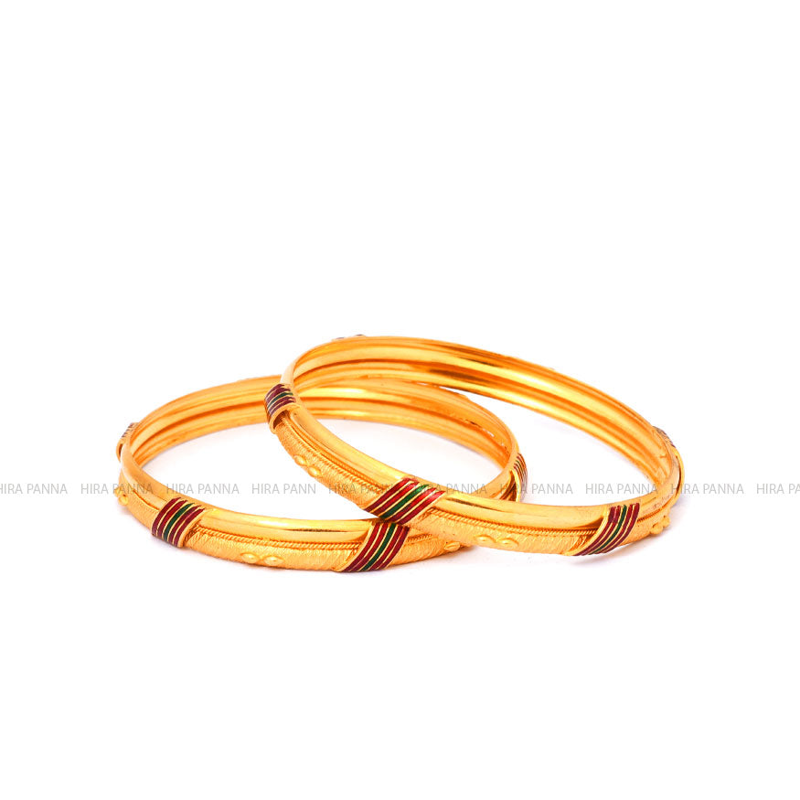 Classic Plain Broad Bangles