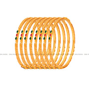 Ruby & Emerald Bangles