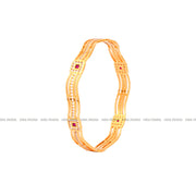 High Polish Stone Bangles