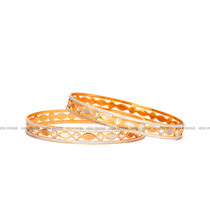 Rhodium Polish Bangles