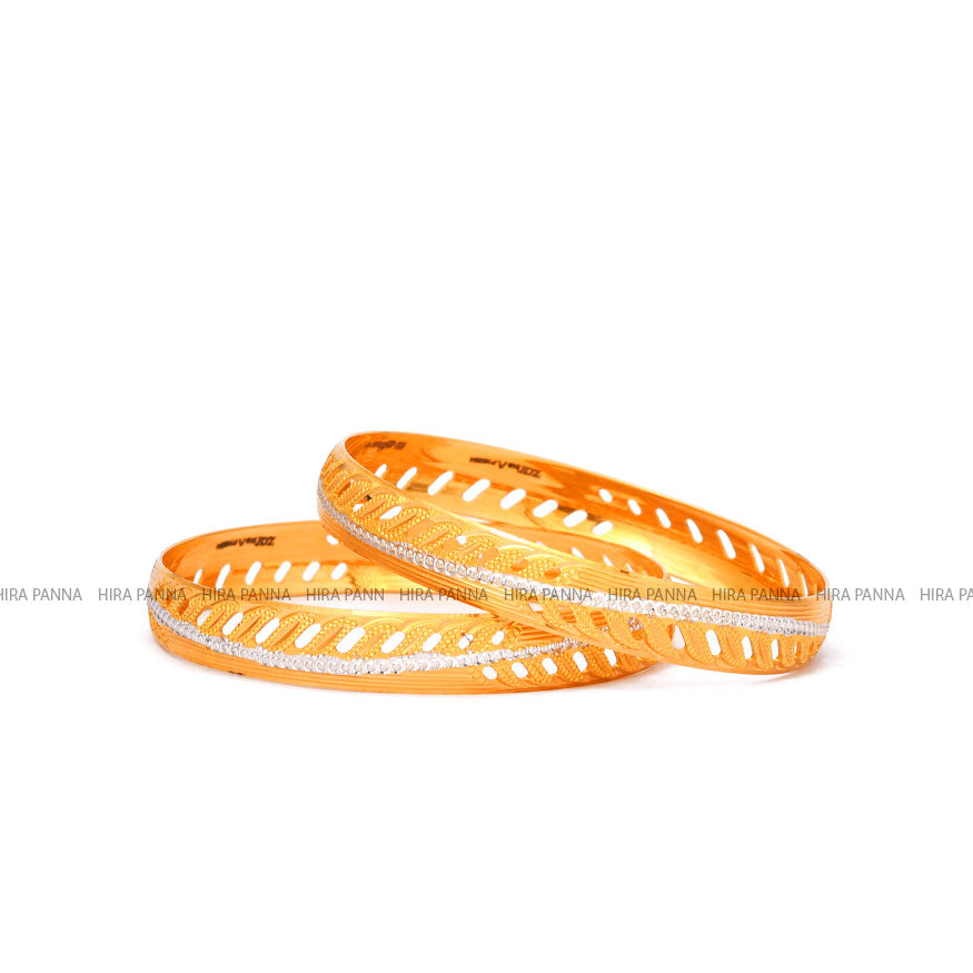 Rhodium Polish Bangles