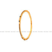 Classic Black Beads Bangles