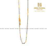 Fancy Black Beads Mala