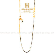 Fancy Black Beads Mala