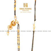 Fancy Black Beads Mala