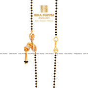 Fancy Black Beads Mala