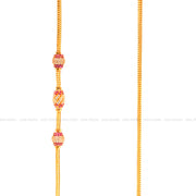 Fancy Round V Sutra Chain