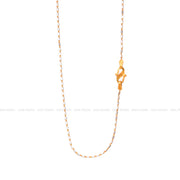 Rhodium Polish Fancy Chain