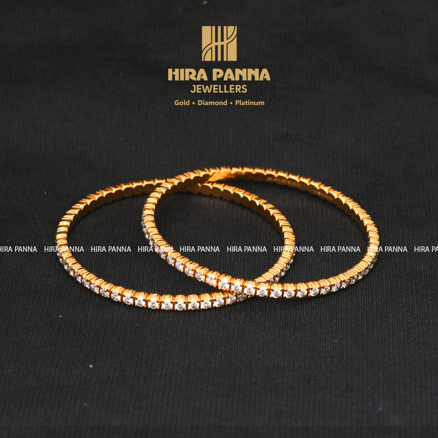 Handmade Diamond Bangles