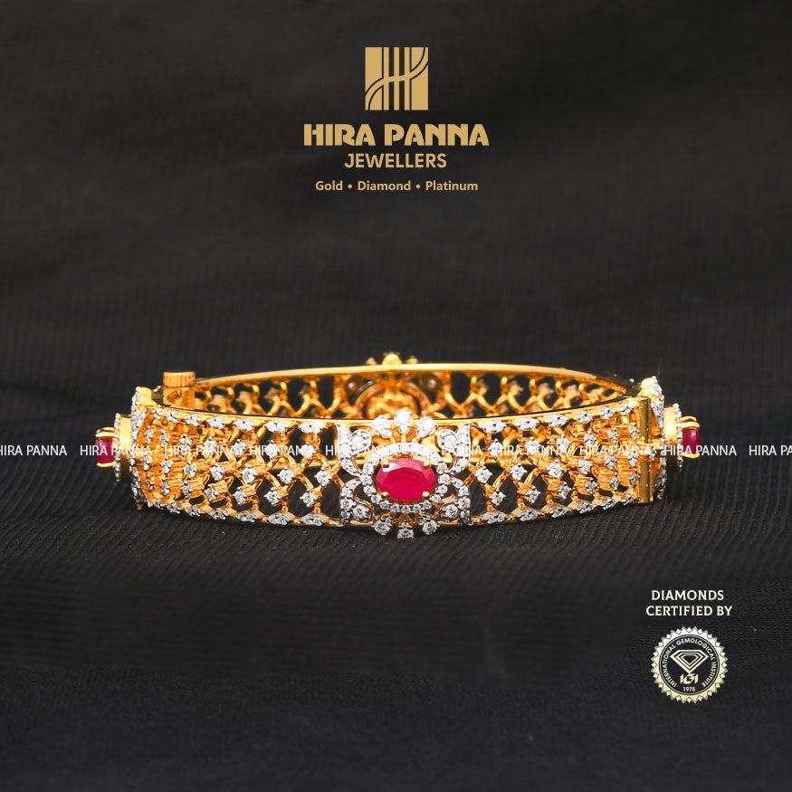 Women's Kada Diamond Bangle