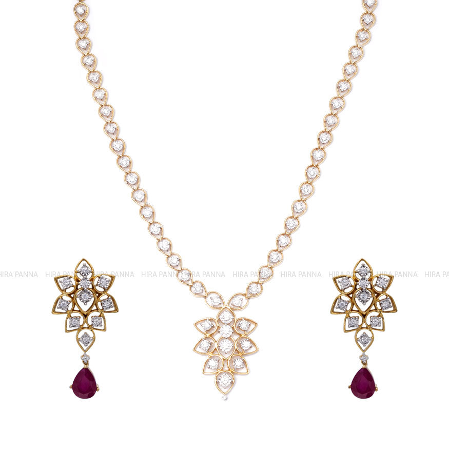 Diamond Neckwear Set