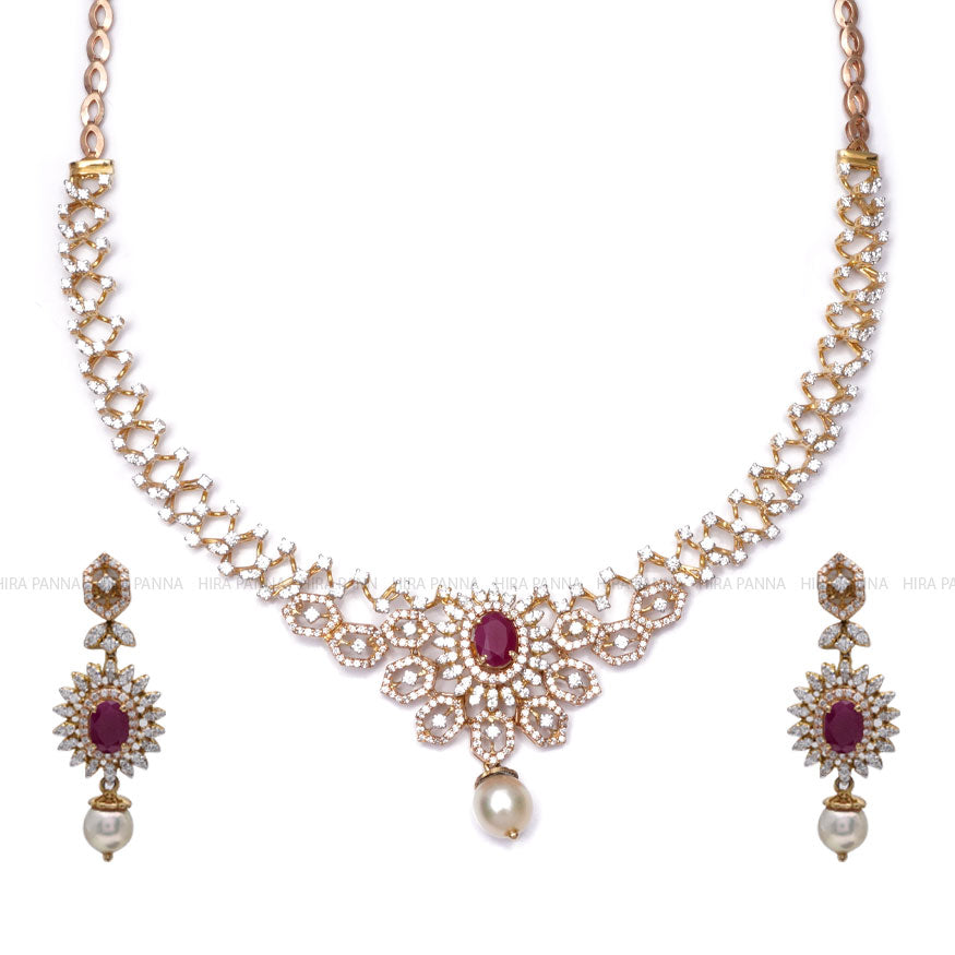 Diamond Neckwear Set