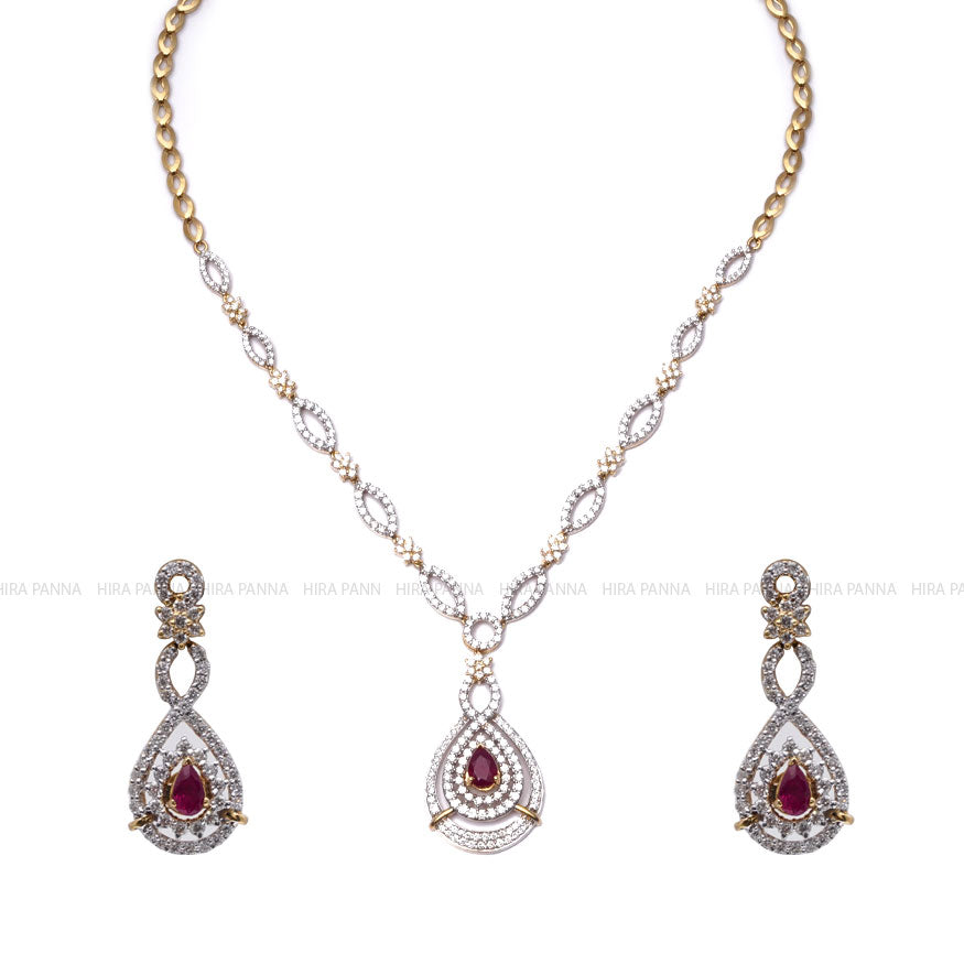 Diamond Neckwear Set