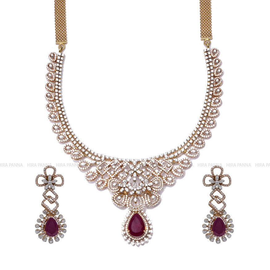 Diamond Neckwear Set