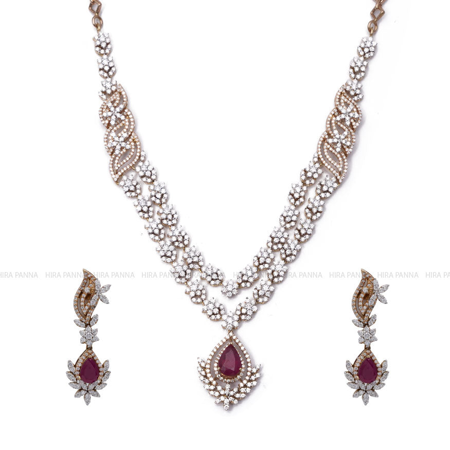 Diamond Neckwear Set