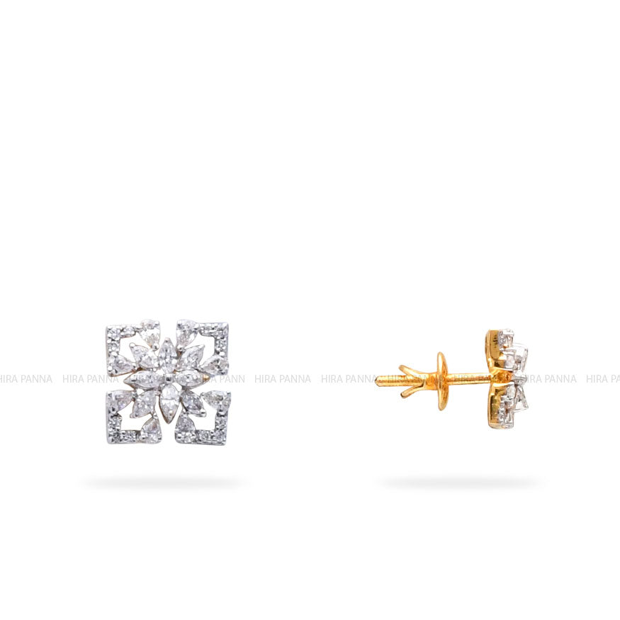 Diamond Stud Earrings