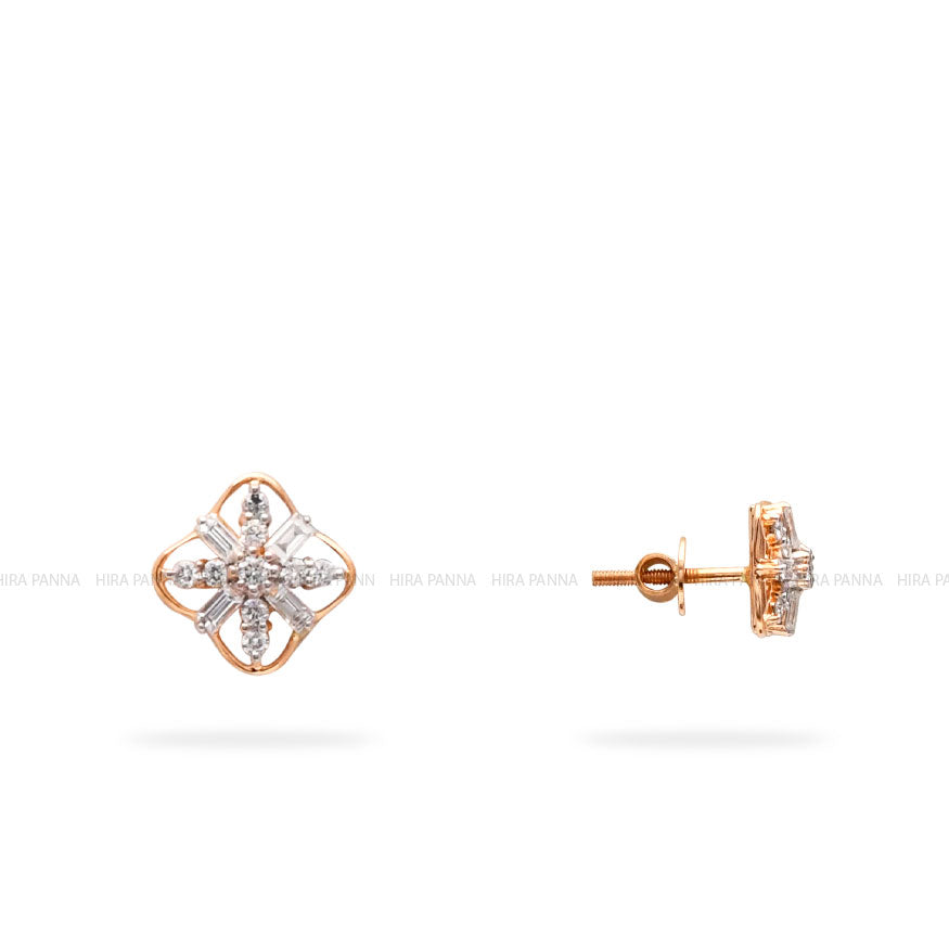 Diamond Stud Earrings