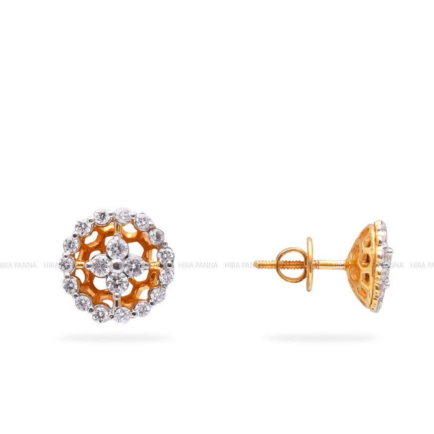 Diamond Stud Earrings