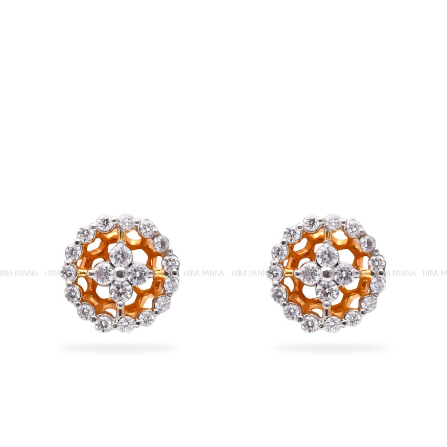 Diamond Stud Earrings