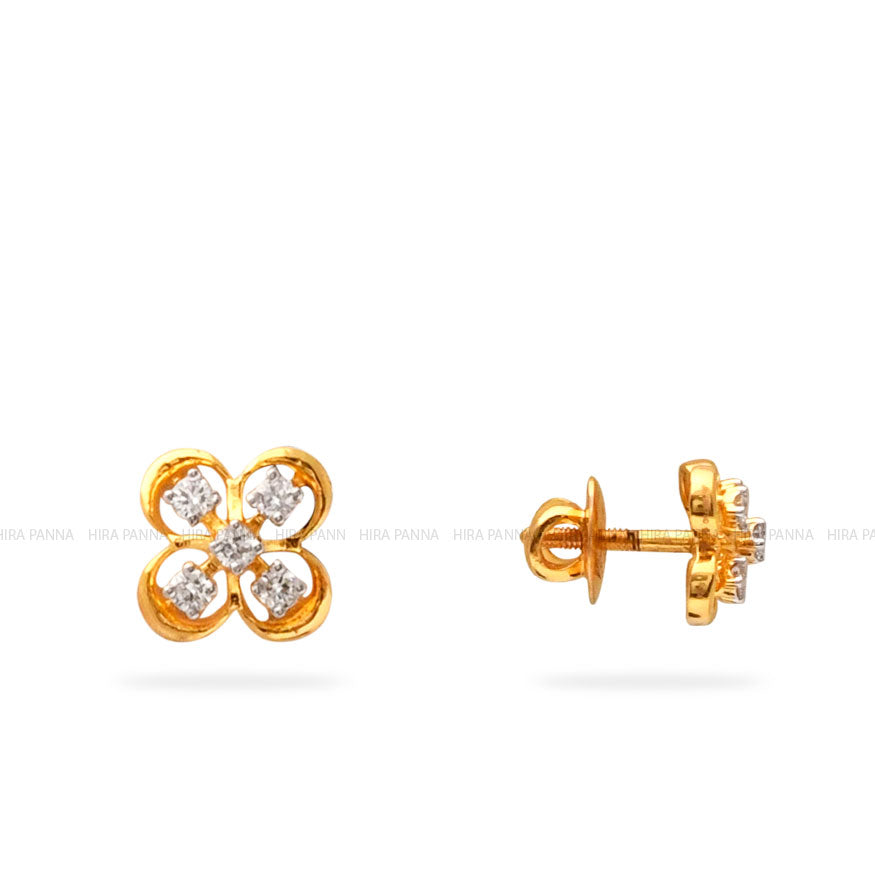 Diamond Stud Earrings