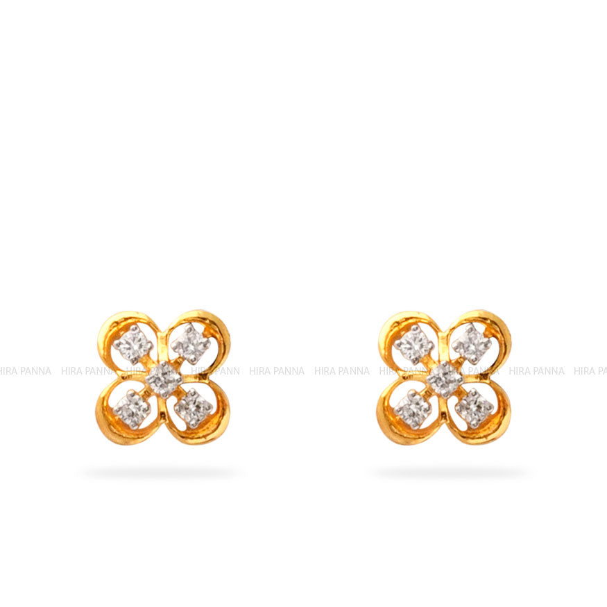 Diamond Stud Earrings