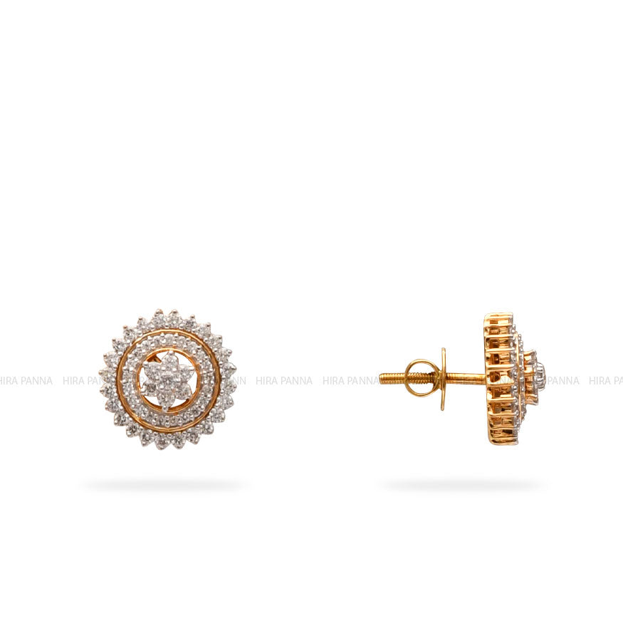 Diamond Stud Earrings