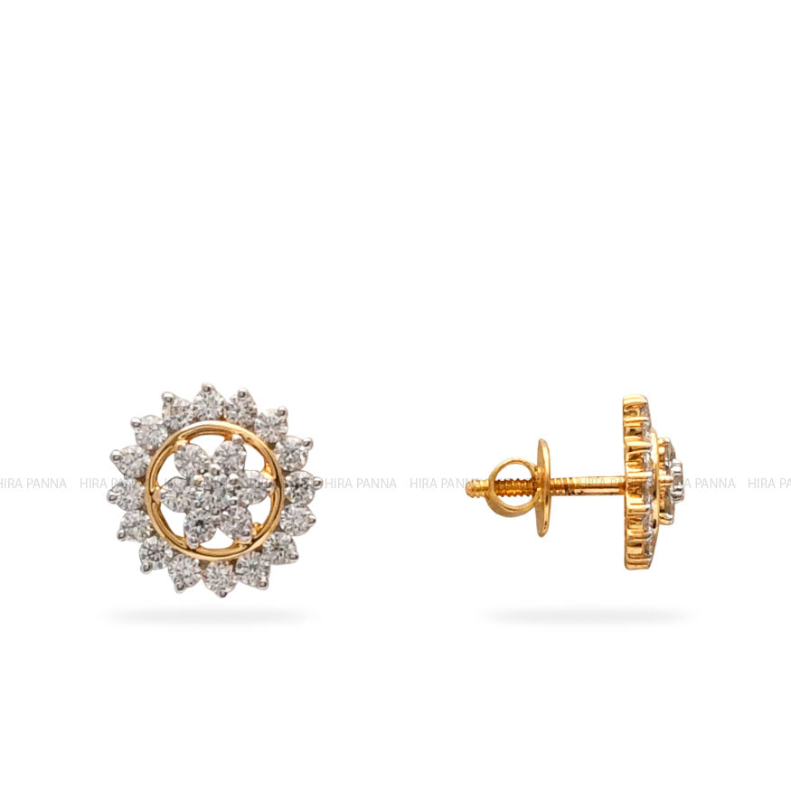 Diamond Stud Earrings