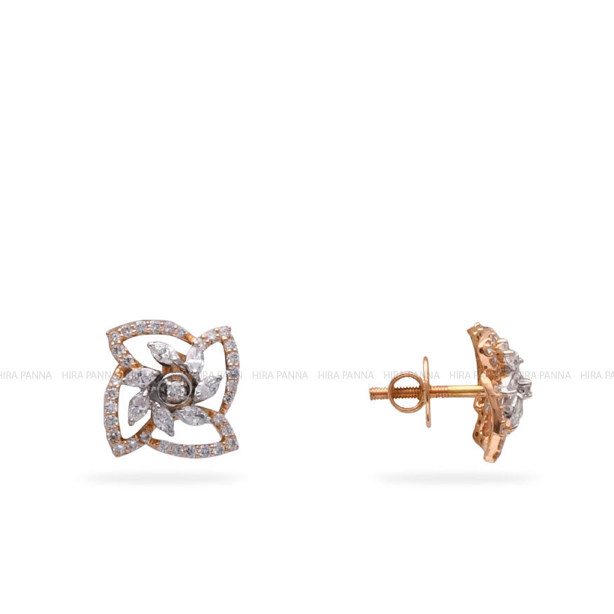 Diamond Stud Earrings